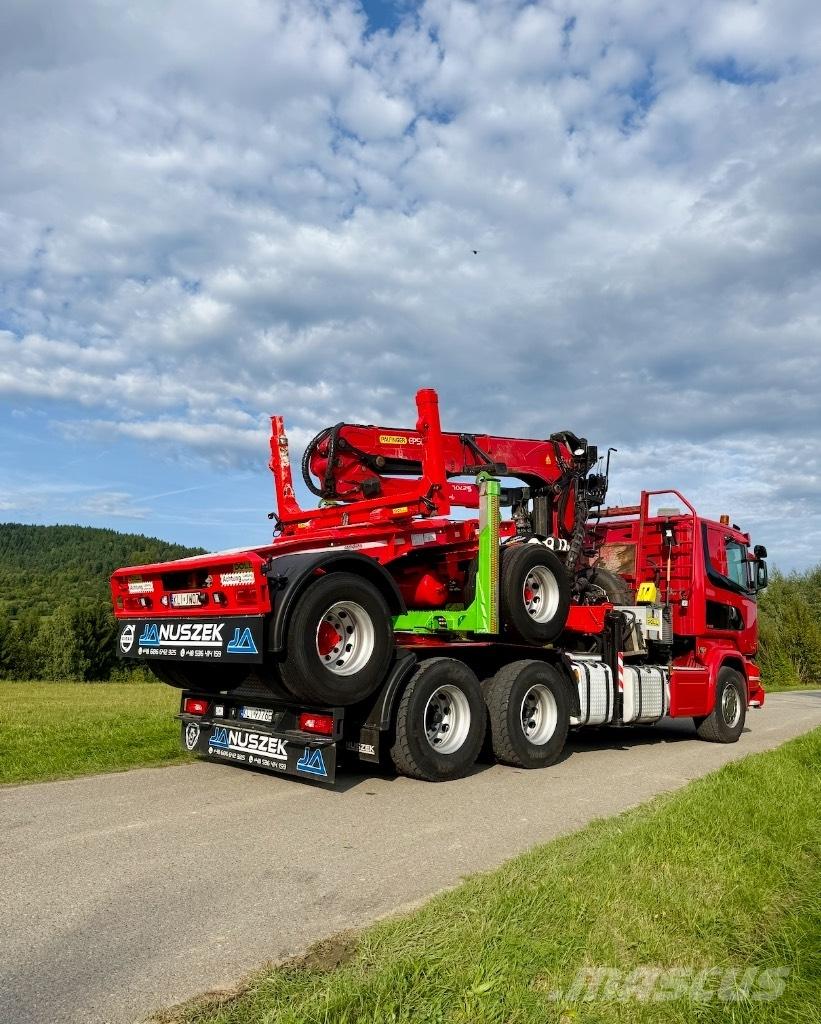 Scania R580 V8 6x4 ボックスボディー、ウイング、箱車