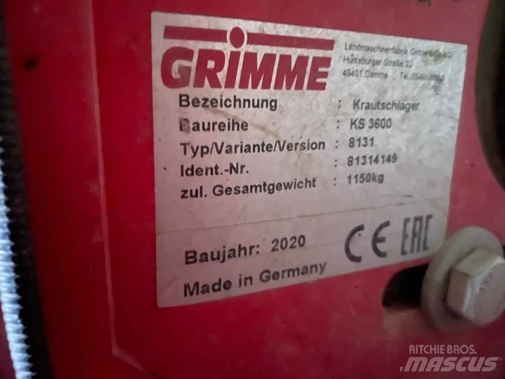 Grimme KS 3600 ジャガイモ用設備 - その他
