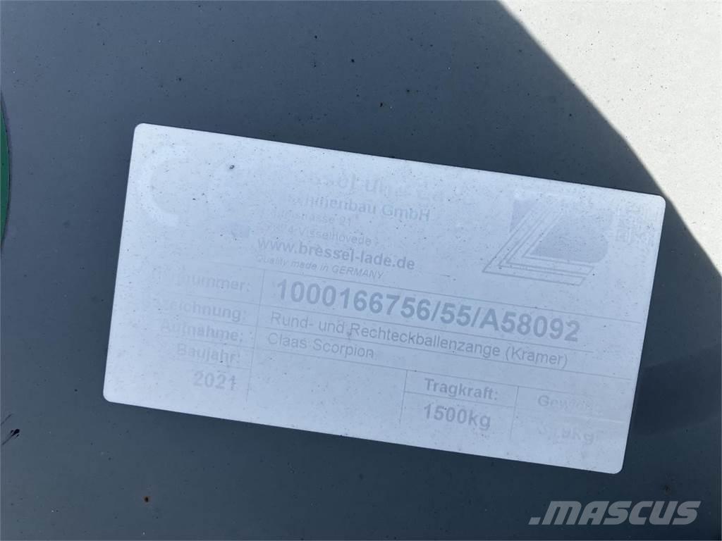 Kramer Ballenzange フロントローダーとディガー