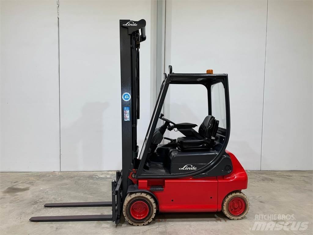 Linde E18P 02 バッテリーフォークリフト