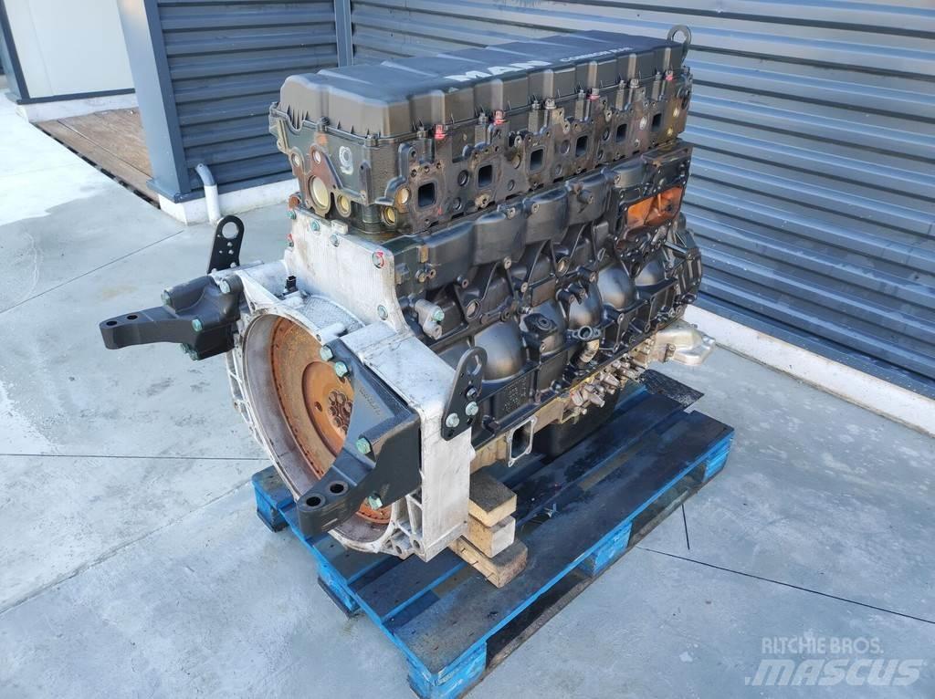 MAN D3876 640 hp エンジン