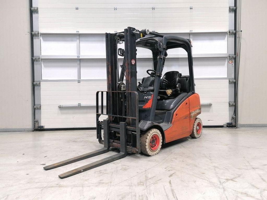 Linde H16T-01 LPGフォークリフト