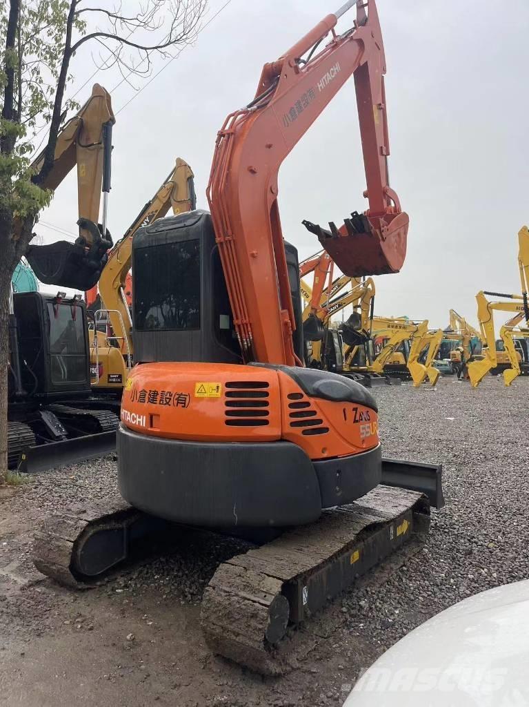 Hitachi 55 ミニ油圧ショベル 7t以下（ミニユンボ・ミニディガー）