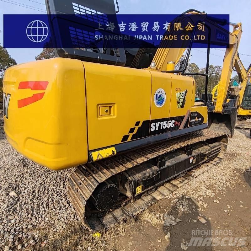 Sany SY155 中型油圧ショベル 7ｔ-12ｔ（ユンボ・パワーショベル・バックホー）