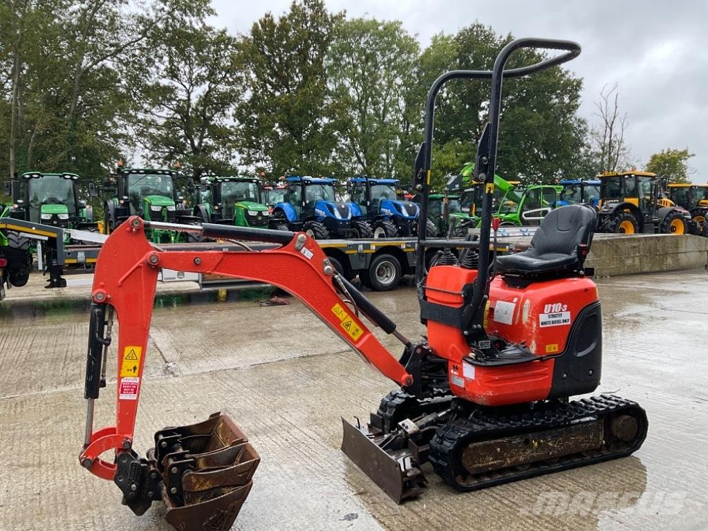 Kubota U 10-3 ミニ油圧ショベル 7t以下（ミニユンボ・ミニディガー）