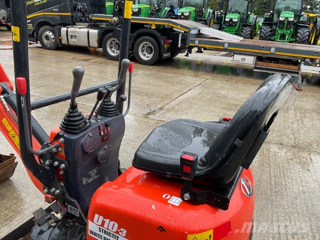 Kubota U 10-3 ミニ油圧ショベル 7t以下（ミニユンボ・ミニディガー）