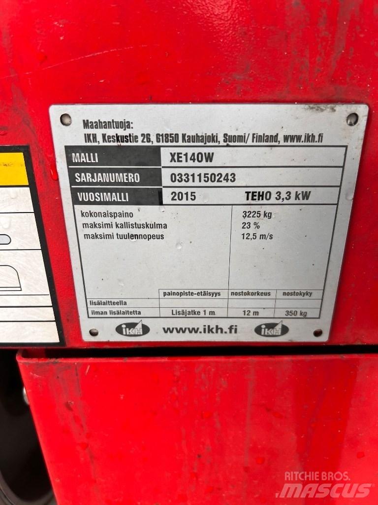 Mantall XE140W シザースリフト