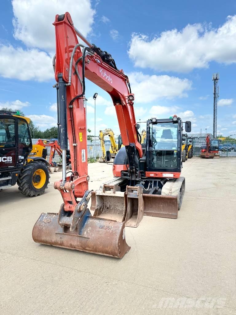 Kubota KX 080-4 中型油圧ショベル 7ｔ-12ｔ（ユンボ・パワーショベル・バックホー）