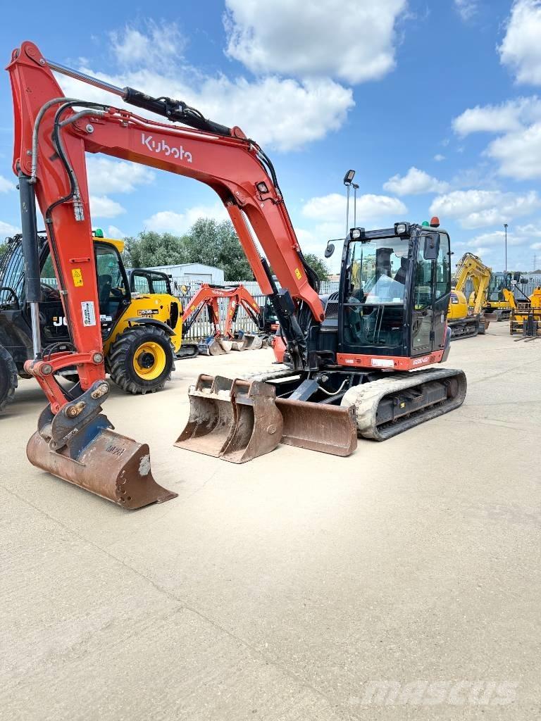 Kubota KX 080-4 中型油圧ショベル 7ｔ-12ｔ（ユンボ・パワーショベル・バックホー）