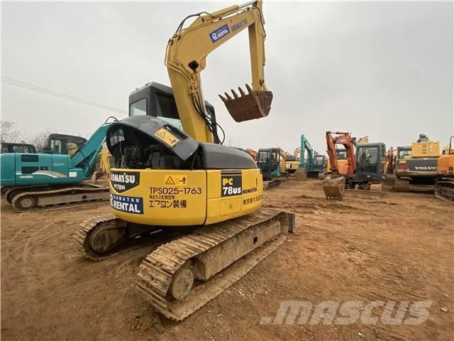 Komatsu pc78us 大型油圧ショベル12t以上（パワーショベル・ユンボ）