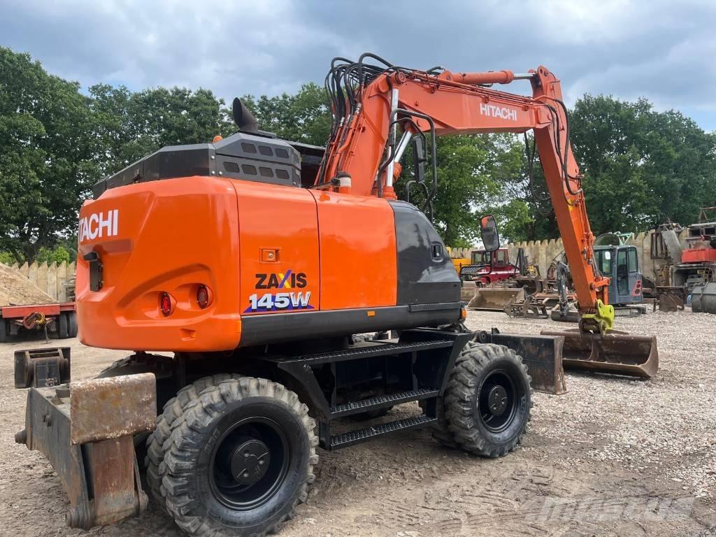 Hitachi ZX 145 W-6 ホイール式油圧ショベル（パワーショベル・ユンボ・バックホー）