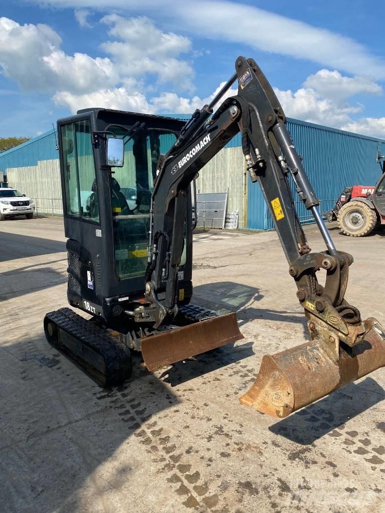 Eurocomach ES 18 ZT ミニ油圧ショベル 7t以下（ミニユンボ・ミニディガー）