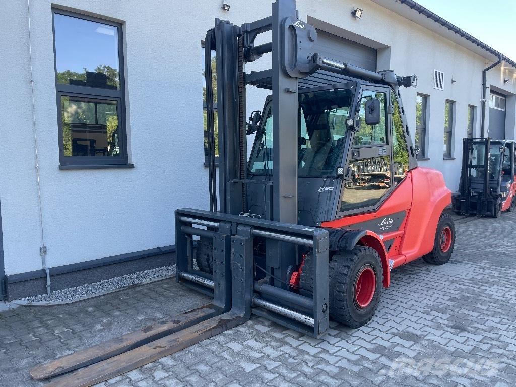 Linde H80T-03/1100 LPGフォークリフト