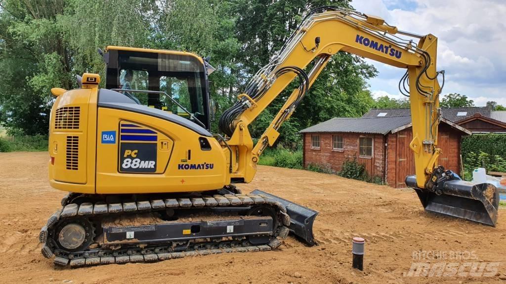 Komatsu PC88 MR-11E0 中型油圧ショベル 7ｔ-12ｔ（ユンボ・パワーショベル・バックホー）
