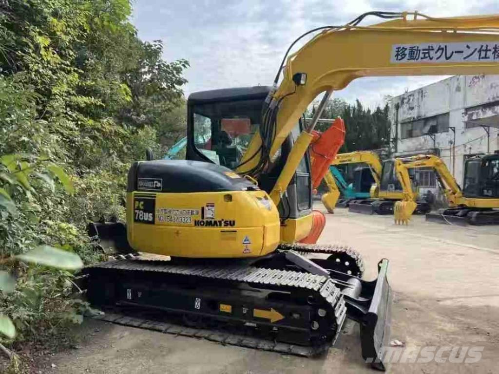 Komatsu PC 78 US 中型油圧ショベル 7ｔ-12ｔ（ユンボ・パワーショベル・バックホー）