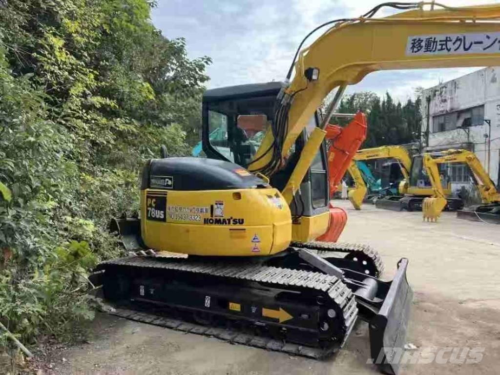 Komatsu PC 78 US 中型油圧ショベル 7ｔ-12ｔ（ユンボ・パワーショベル・バックホー）