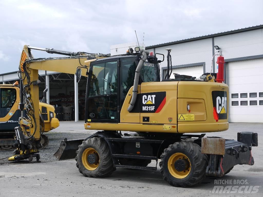 CAT M 315 F ホイール式油圧ショベル（パワーショベル・ユンボ・バックホー）