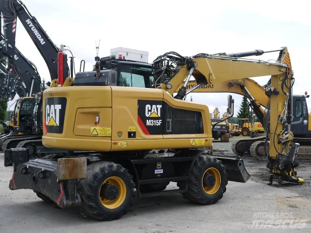 CAT M 315 F ホイール式油圧ショベル（パワーショベル・ユンボ・バックホー）