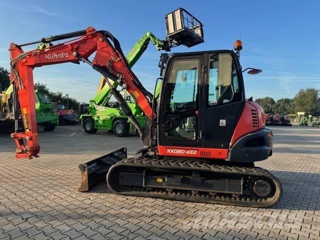 Kubota KX080-4a2 中型油圧ショベル 7ｔ-12ｔ（ユンボ・パワーショベル・バックホー）