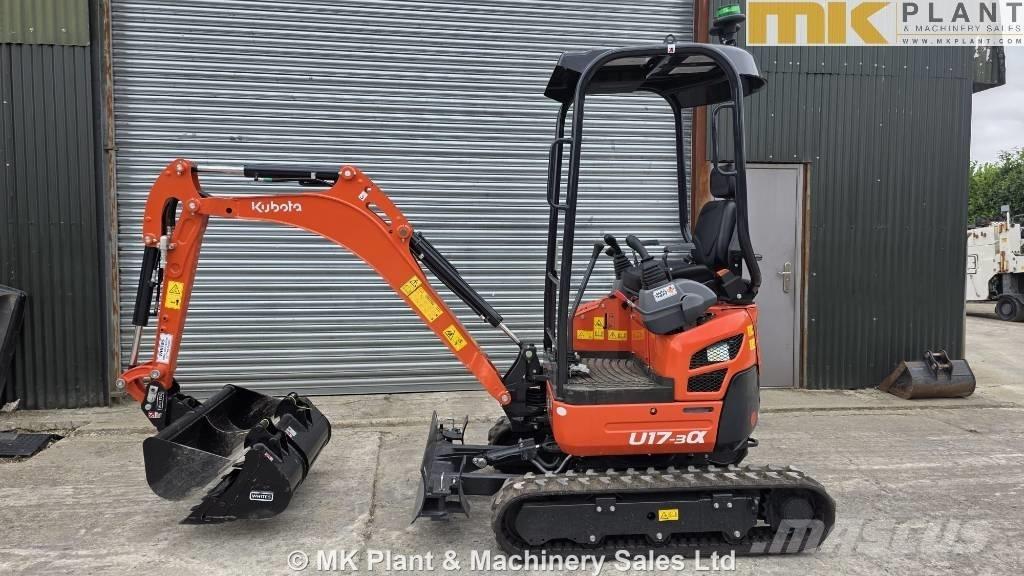 Kubota U 17-3a ミニ油圧ショベル 7t以下（ミニユンボ・ミニディガー）