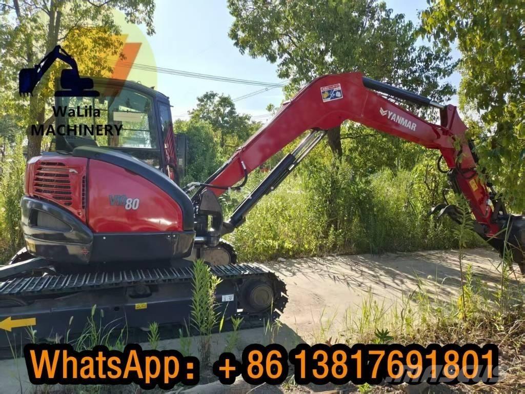 Yanmar Vio 80 中型油圧ショベル 7ｔ-12ｔ（ユンボ・パワーショベル・バックホー）