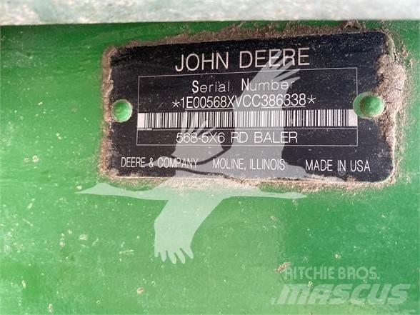 John Deere 568 ラウンドベーラー