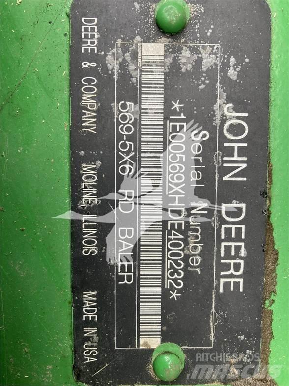 John Deere 569 ラウンドベーラー
