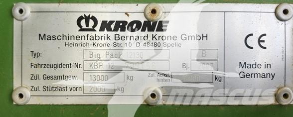 Krone BP12130 スクエアベーラー