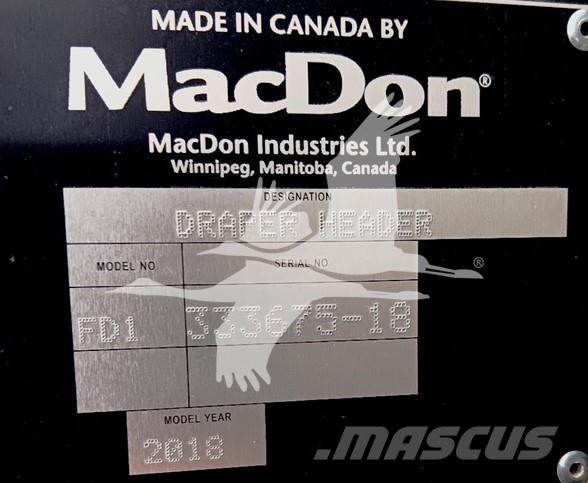 MAC DON FD145 コンバイン・ハーベスター・ヘッド