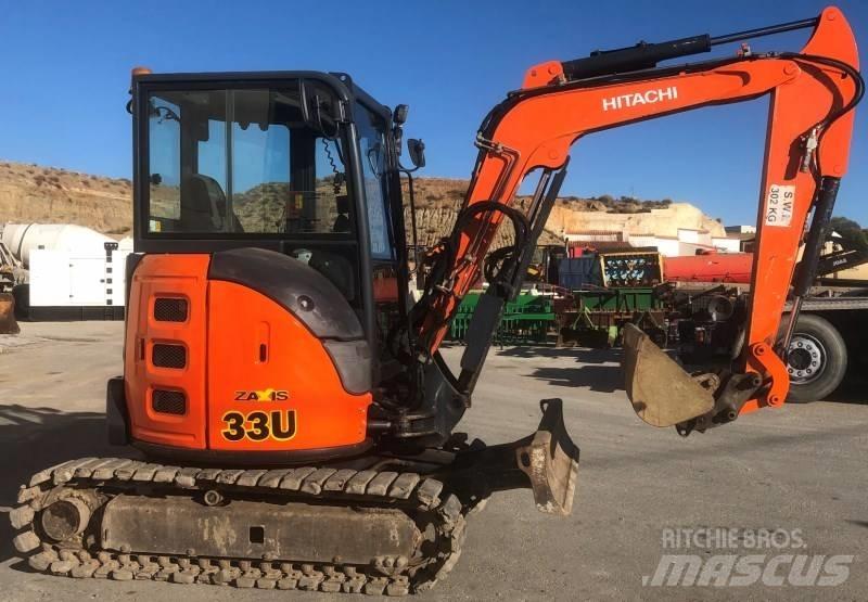 Hitachi ZX 33 U-5 A ミニ油圧ショベル 7t以下（ミニユンボ・ミニディガー）