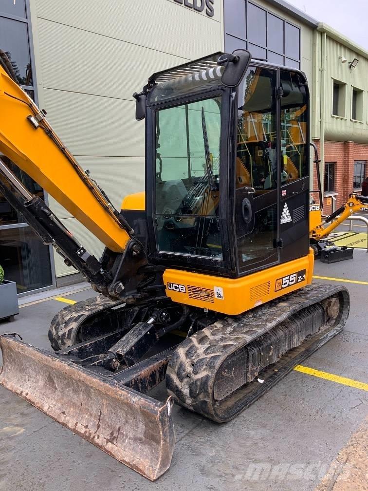JCB 55 Z-1 ミニ油圧ショベル 7t以下（ミニユンボ・ミニディガー）