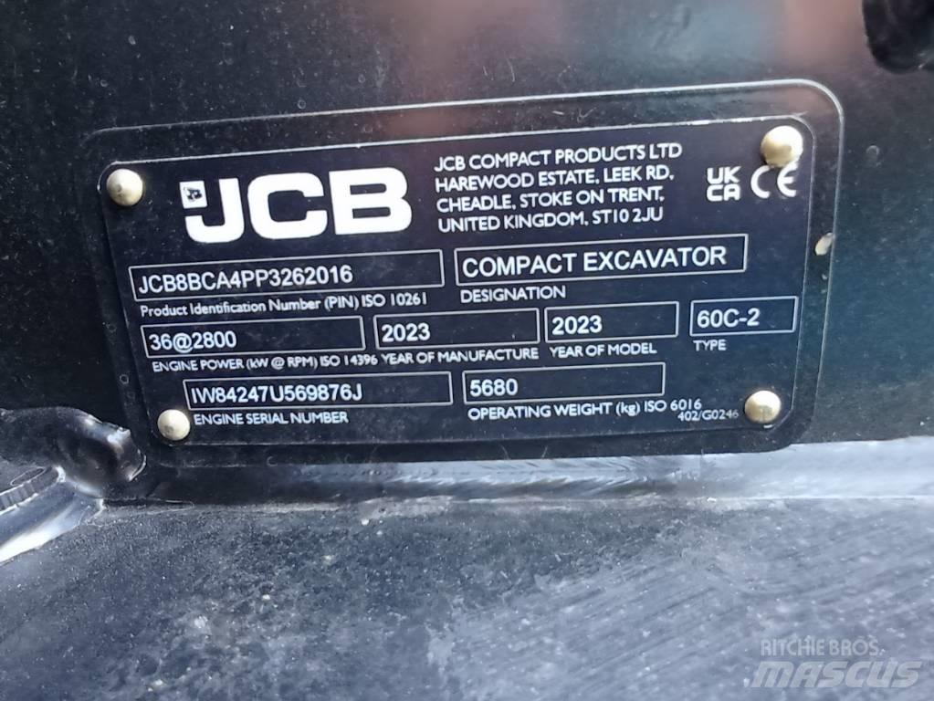 JCB 60 C-2 ミニ油圧ショベル 7t以下（ミニユンボ・ミニディガー）