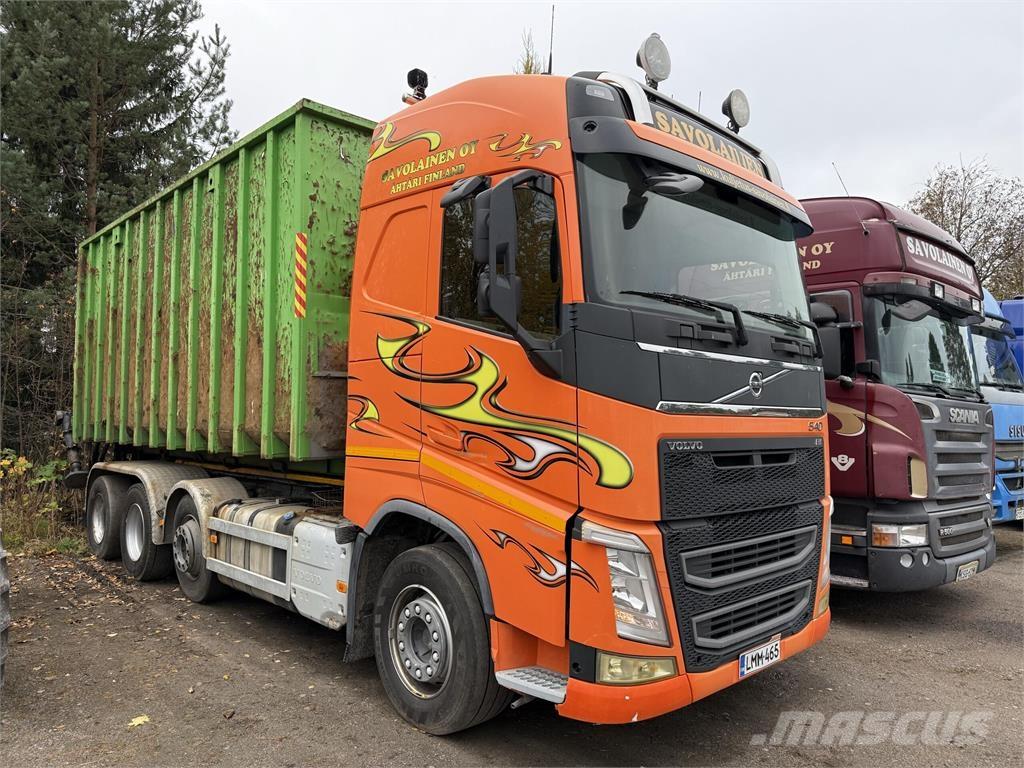 Volvo FH13 540 8X2 アームロール