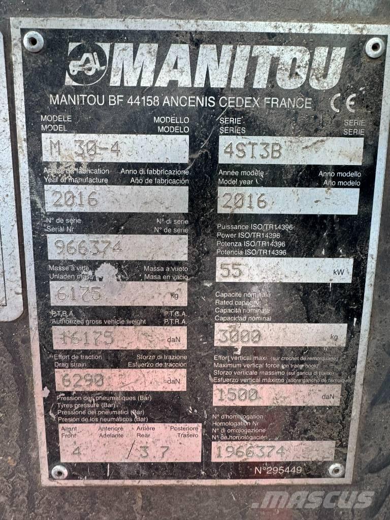 Manitou M30-4 ディーゼル・軽油