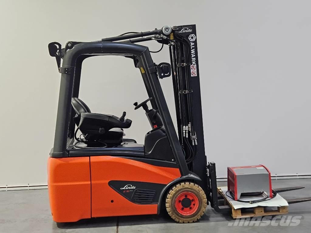 Linde E16C バッテリーフォークリフト