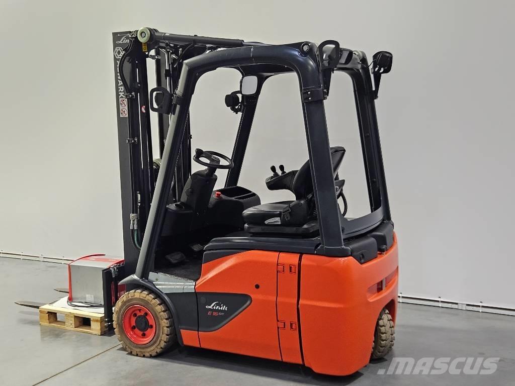 Linde E16C バッテリーフォークリフト