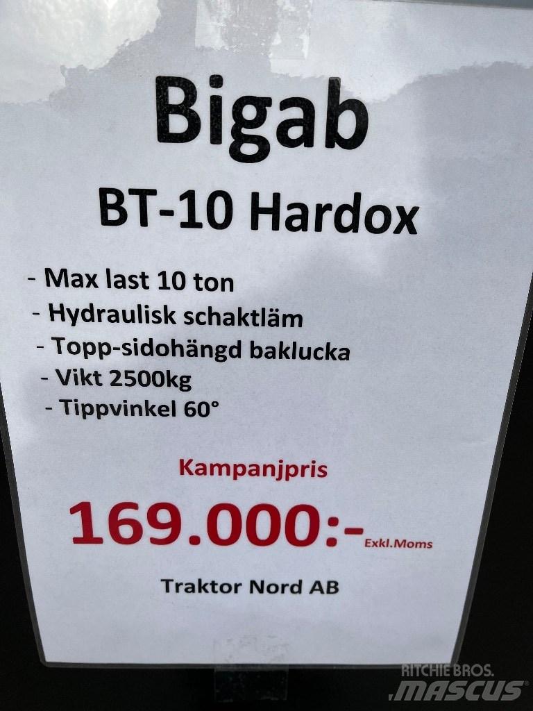 Bigab BT 10 HARDOX ダンプトレーラー