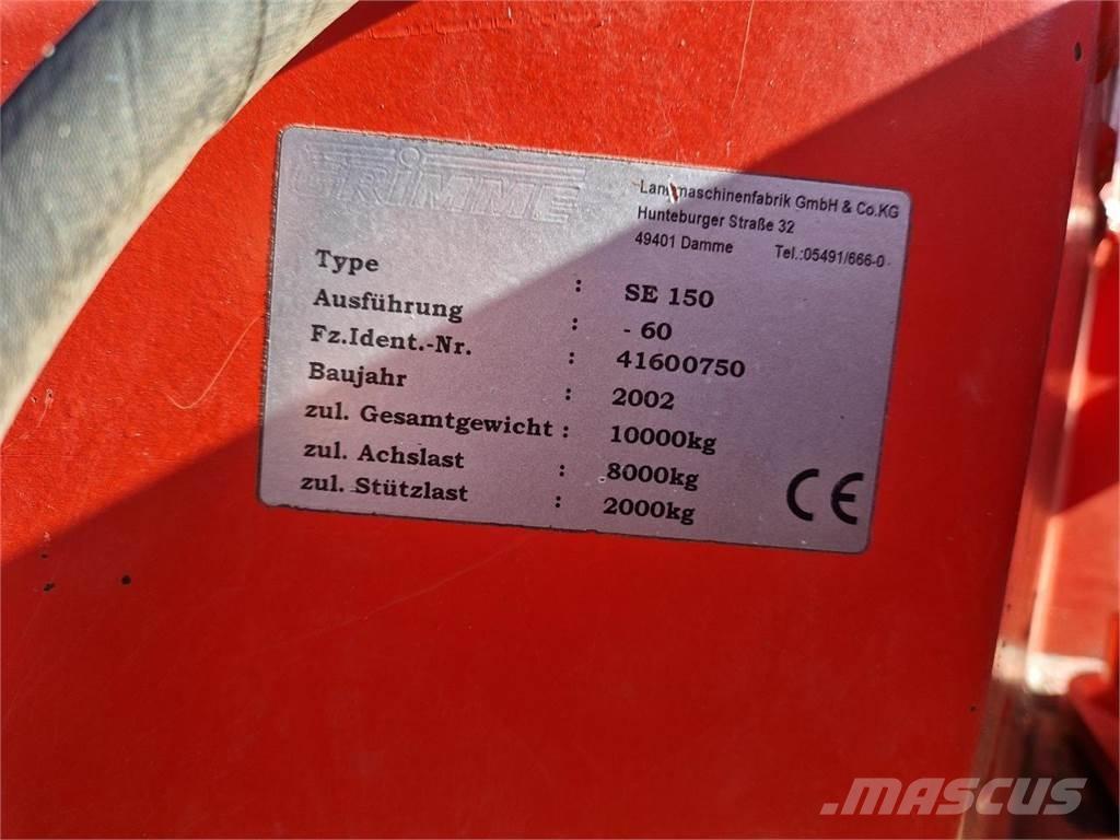 Grimme SE 150-60 ジャガイモ収穫機・掘取機