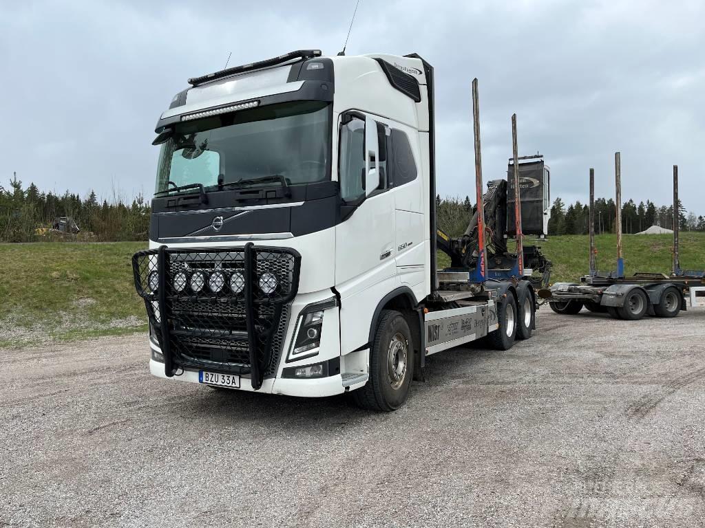 Volvo FH16 650hk 木材トラック