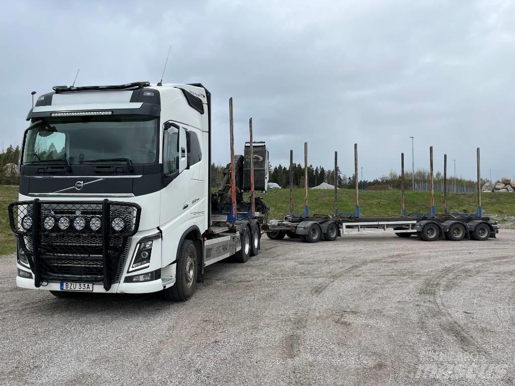 Volvo FH16 650hk 木材トラック
