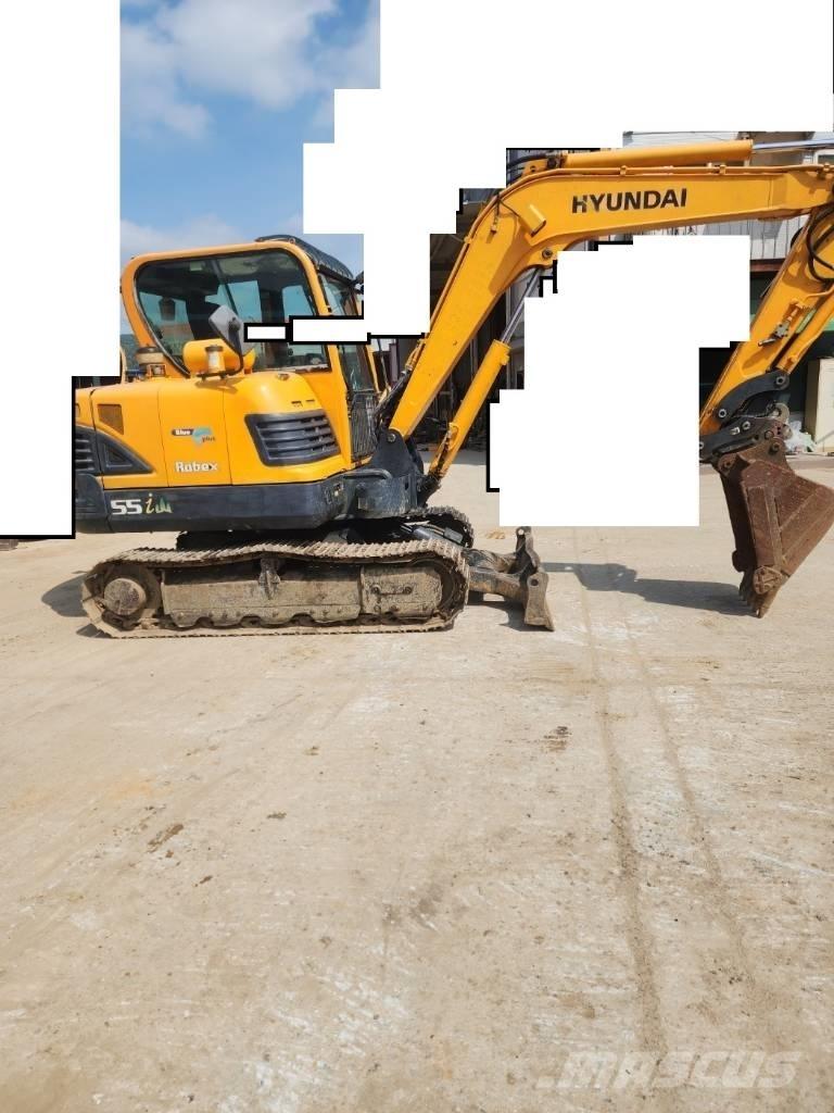 Hyundai Robex 55 ミニ油圧ショベル 7t以下（ミニユンボ・ミニディガー）