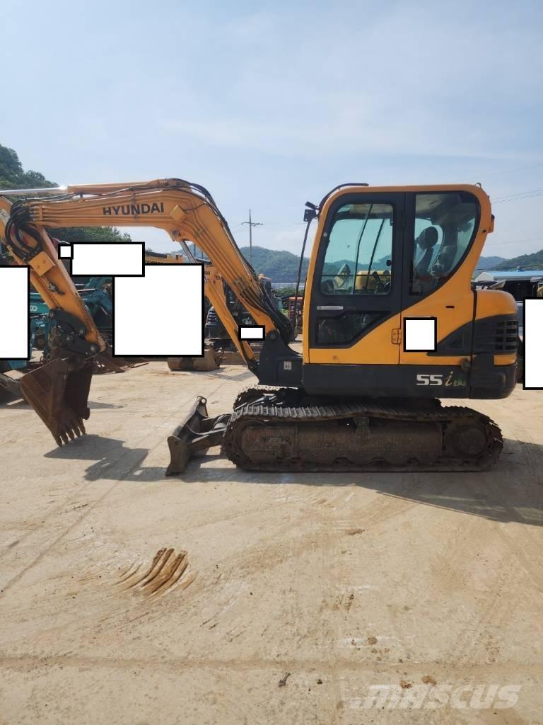 Hyundai Robex 55 ミニ油圧ショベル 7t以下（ミニユンボ・ミニディガー）