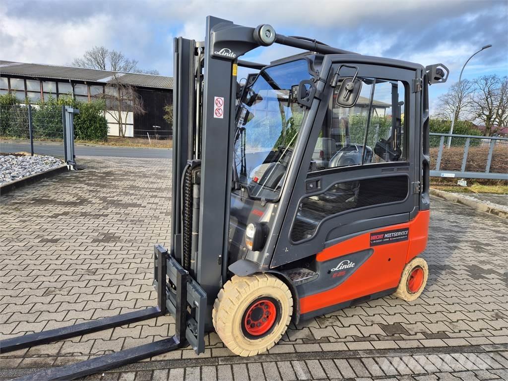 Linde E25L-01- バッテリーフォークリフト