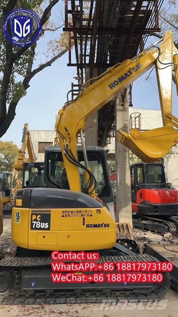 Komatsu PC 78 US 大型油圧ショベル12t以上（パワーショベル・ユンボ）