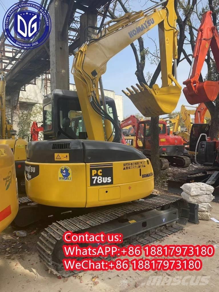Komatsu PC 78 US 大型油圧ショベル12t以上（パワーショベル・ユンボ）