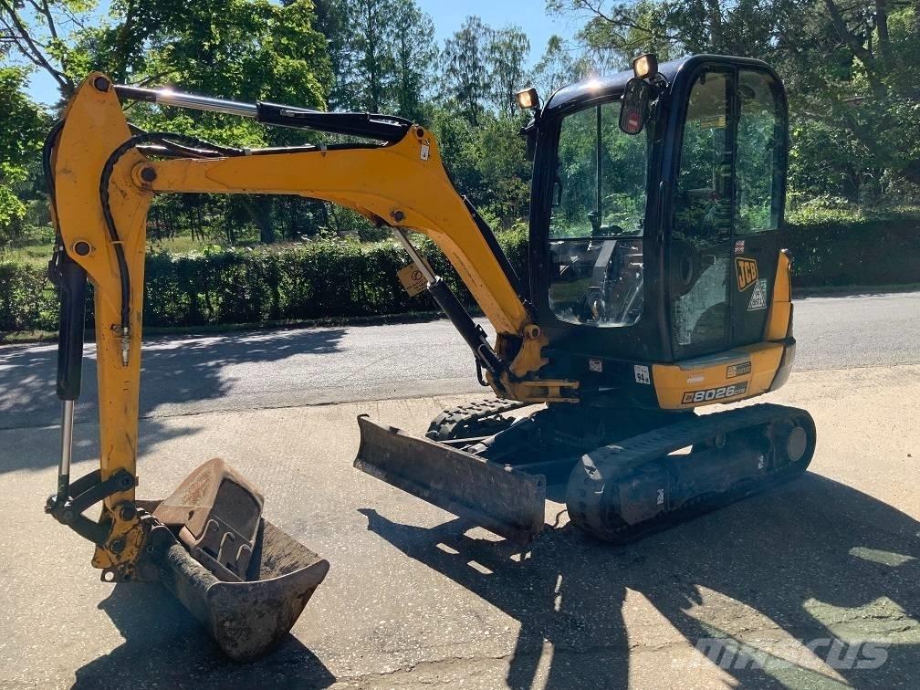 JCB 8026 CTS ミニ油圧ショベル 7t以下（ミニユンボ・ミニディガー）