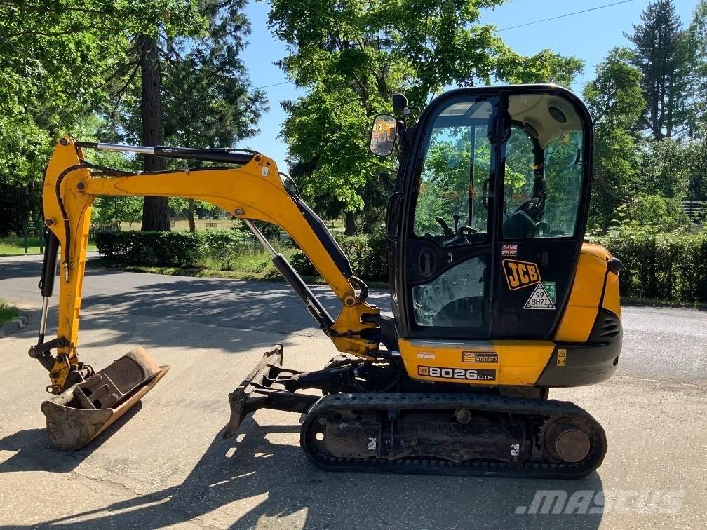 JCB 8026 CTS ミニ油圧ショベル 7t以下（ミニユンボ・ミニディガー）