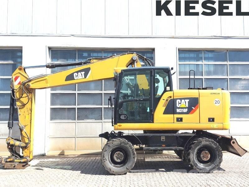 CAT M 316 F ホイール式油圧ショベル（パワーショベル・ユンボ・バックホー）