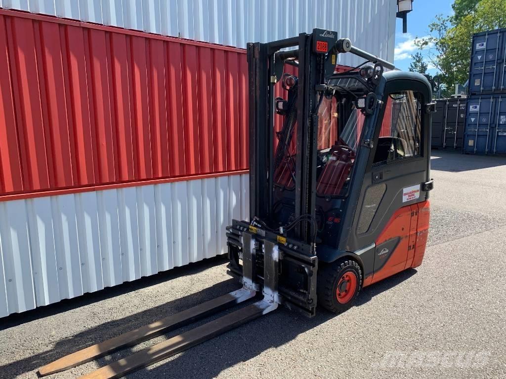 Linde E 16 C-02 バッテリーフォークリフト