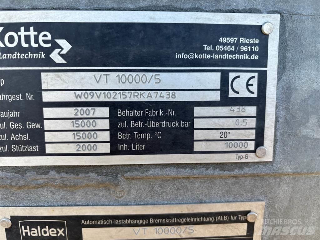 Kotte VT 10000 肥料散布機